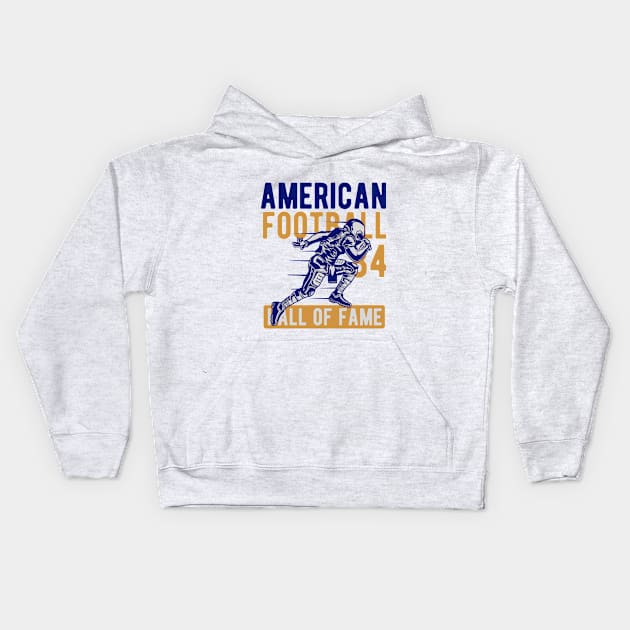 Awesome American Football T-Shirt Kids Hoodie by HealthPedia